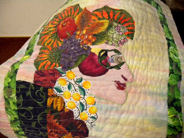 Joyce Marty - "Green Man" (Detail)